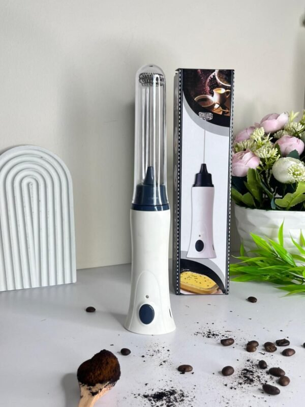 Coffee Foamer- Rechargeable (White)