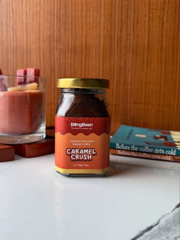 Caramel Crush Gourmet Flavoured Instant Black Coffee - Image 3