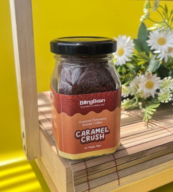 Caramel Crush Gourmet Flavoured Instant Black Coffee
