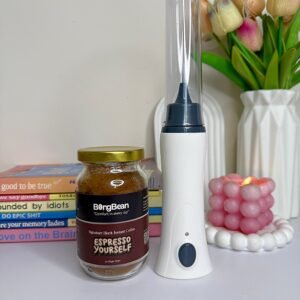 Signature Black Instant Coffee & Rechargeable Coffee Foamer Combo