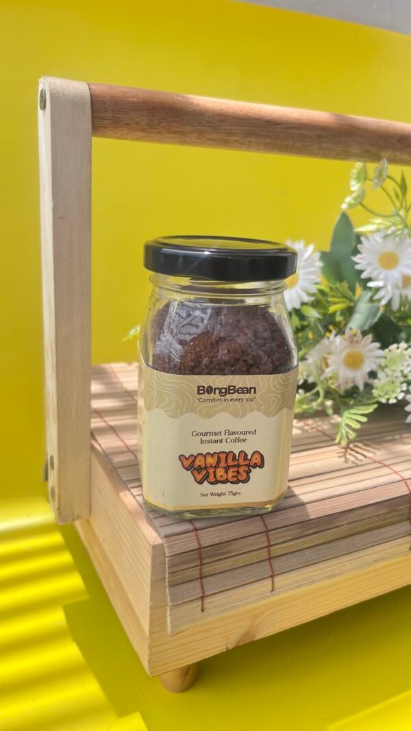 Vanilla Vibes Gourmet Flavoured Instant Black Coffee